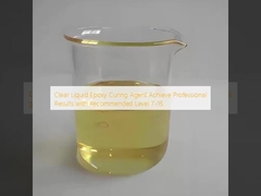 L'agent de durcissement liquide époxy clair obtient des résultats professionnels avec le niveau recommandé 7-15